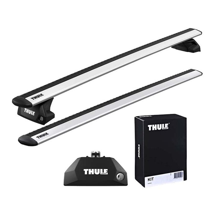 Thule Dachträger-Set mit Wingbar Edge für Skoda Enyaq 5-türiger SUV, mit versenkter Reling 2021-