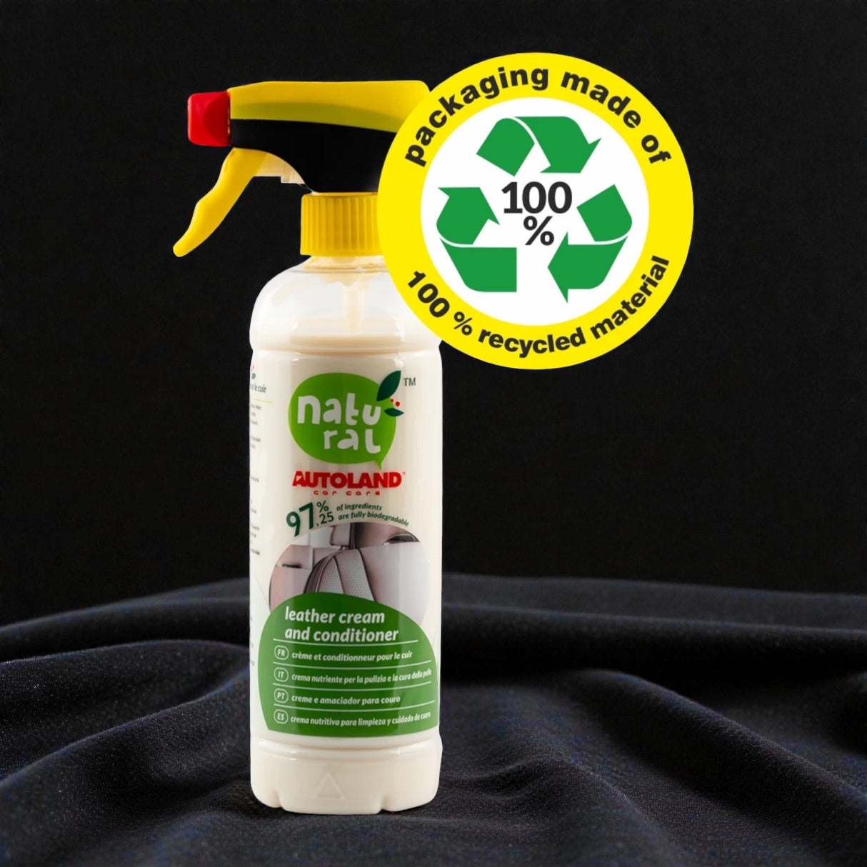 Autoland Ledercreme und Pflegemittel (Natur) - biologisch abbaubar