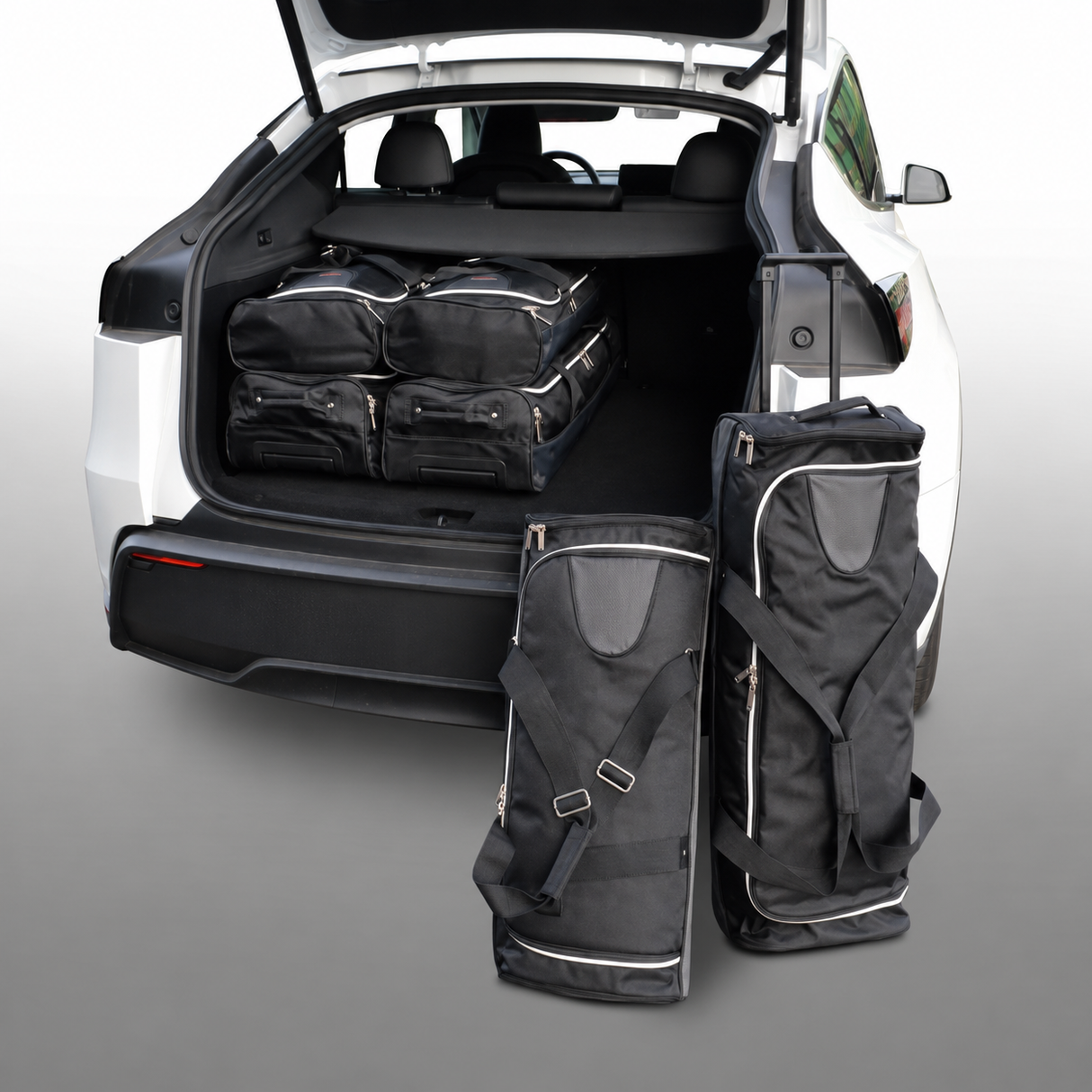 Car-Bags® Komplettes Taschen-Set, maßgeschneidert für Tesla Model Y