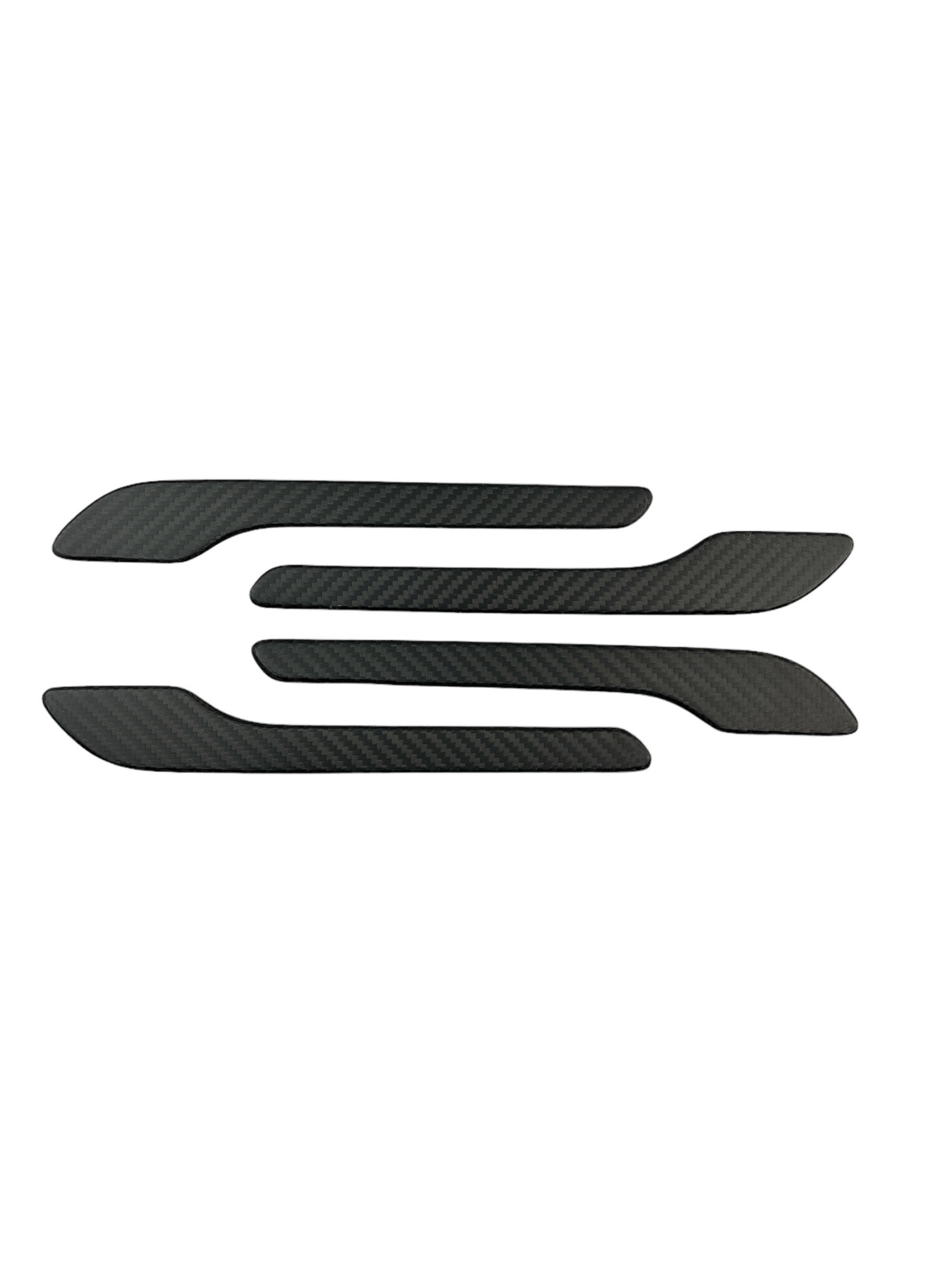 Abdeckung für Türgriffe aus echtem mattem Carbon für Tesla Model 3 und alle Model Y