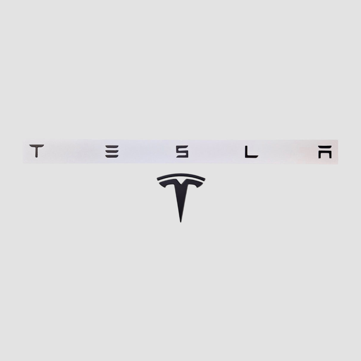 Emblem-Set matt schwarz für Tesla Model 3 Highland 2024+