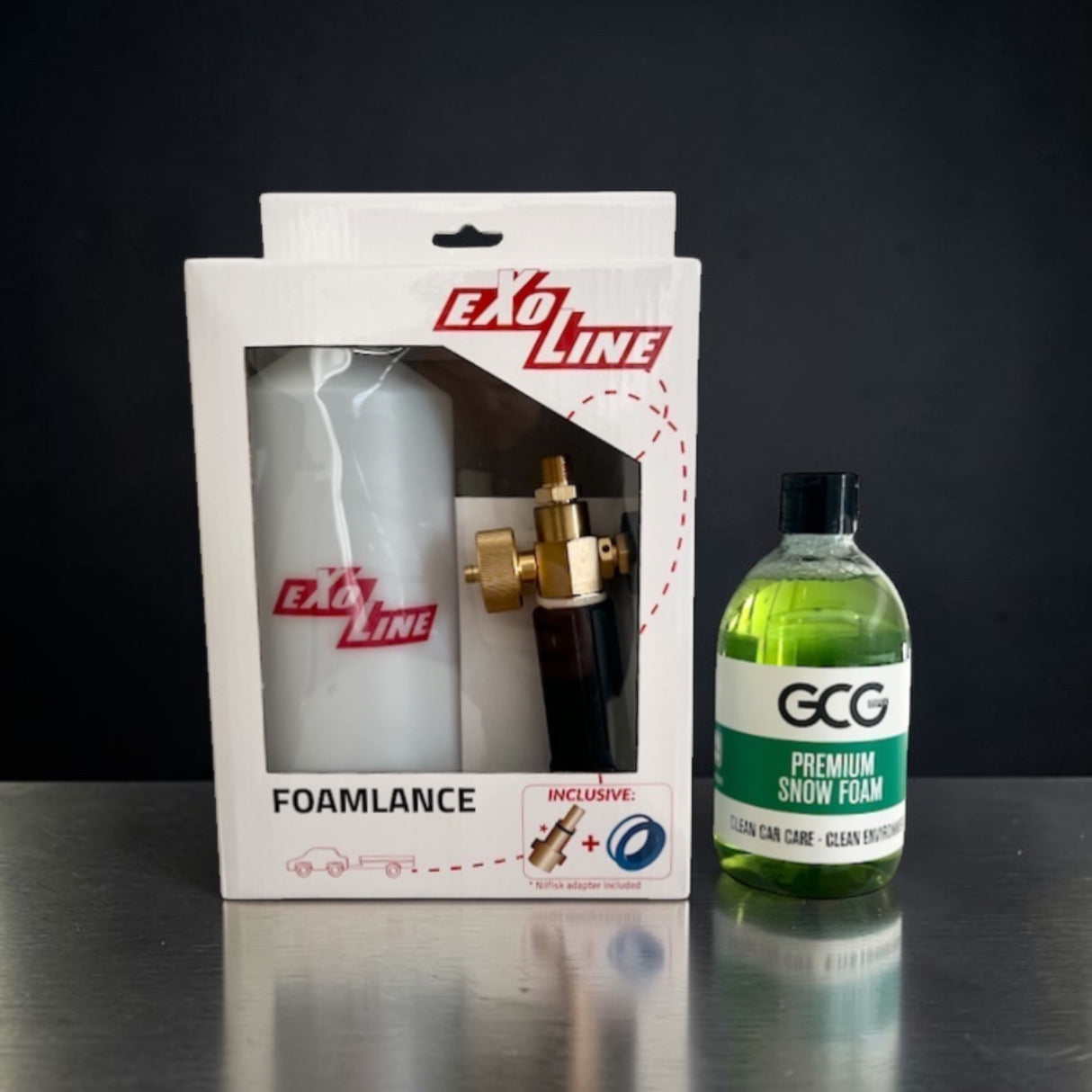 EXOline Schaumpistole + GCG Max Premium Snow Foam