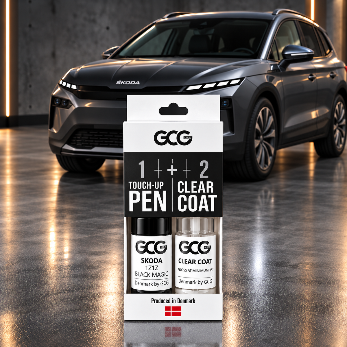 GCG MAX Lackstift + Klarlack für Skoda