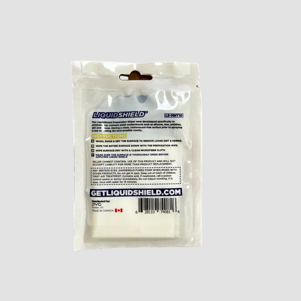 LiquidShield Wipes Vorbereitung für die Autolackversiegelung