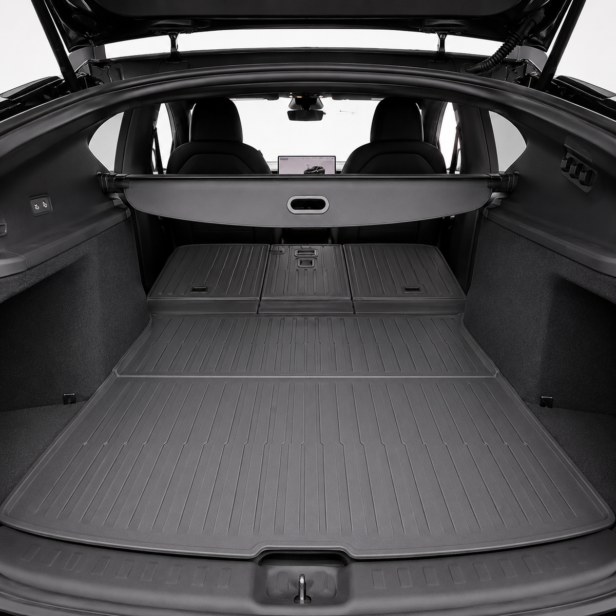 Kofferraummatte mit Sitzschutz, passend für Tesla Model Y