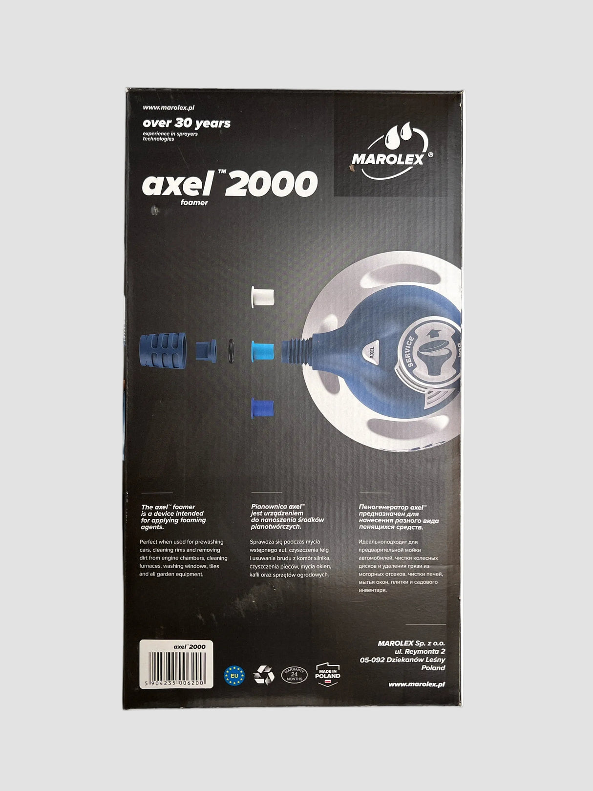 Marolex Alex P 2000 Schaumsprüher – 2,0 Liter
