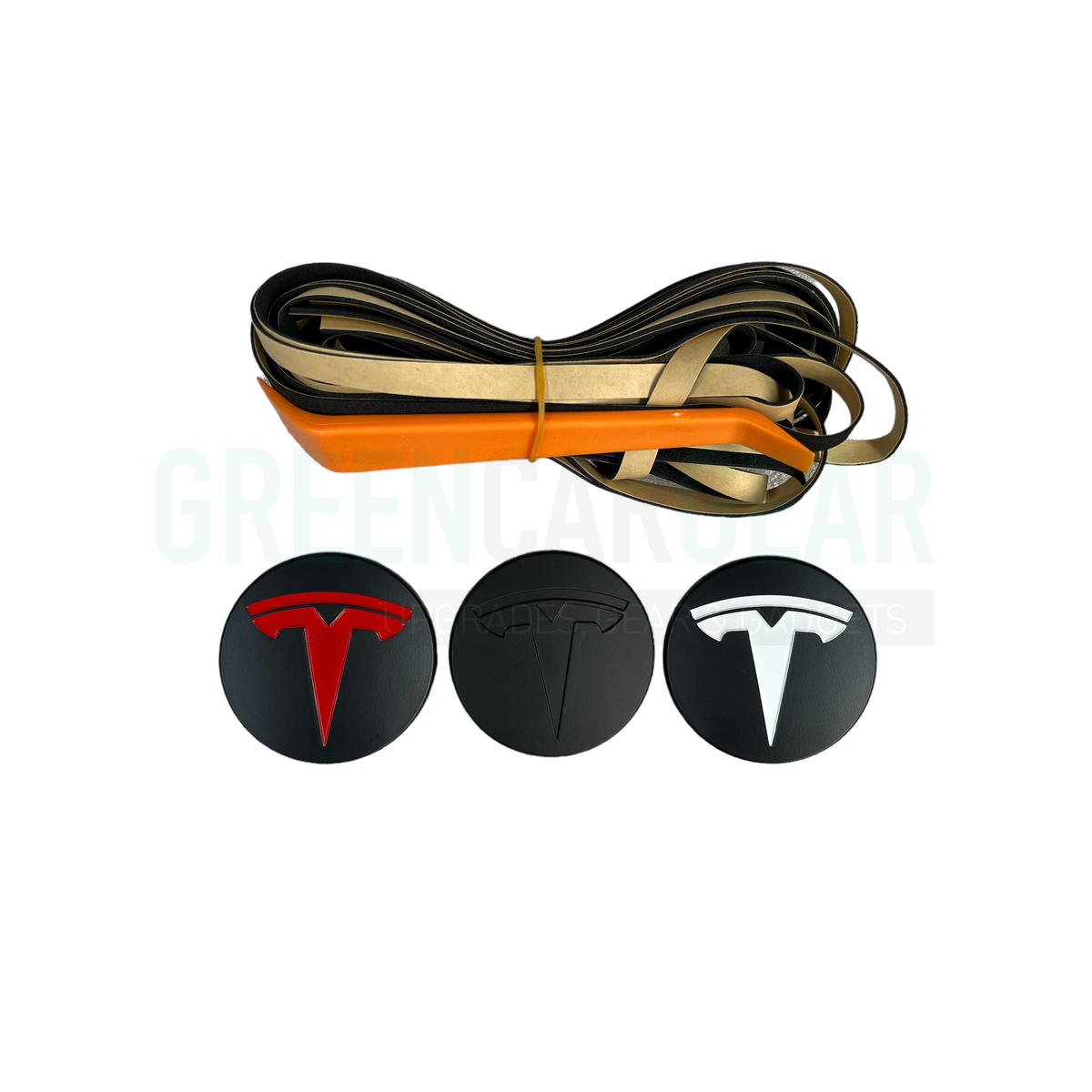 HL Straight hjulkapsler til Tesla Model 3 Highland – billede 4