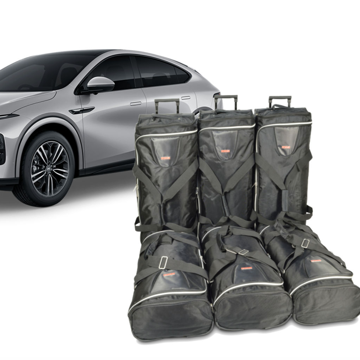 Car-Bags® Komplettes Taschenset, maßgeschneidert für XPENG G6 2023+