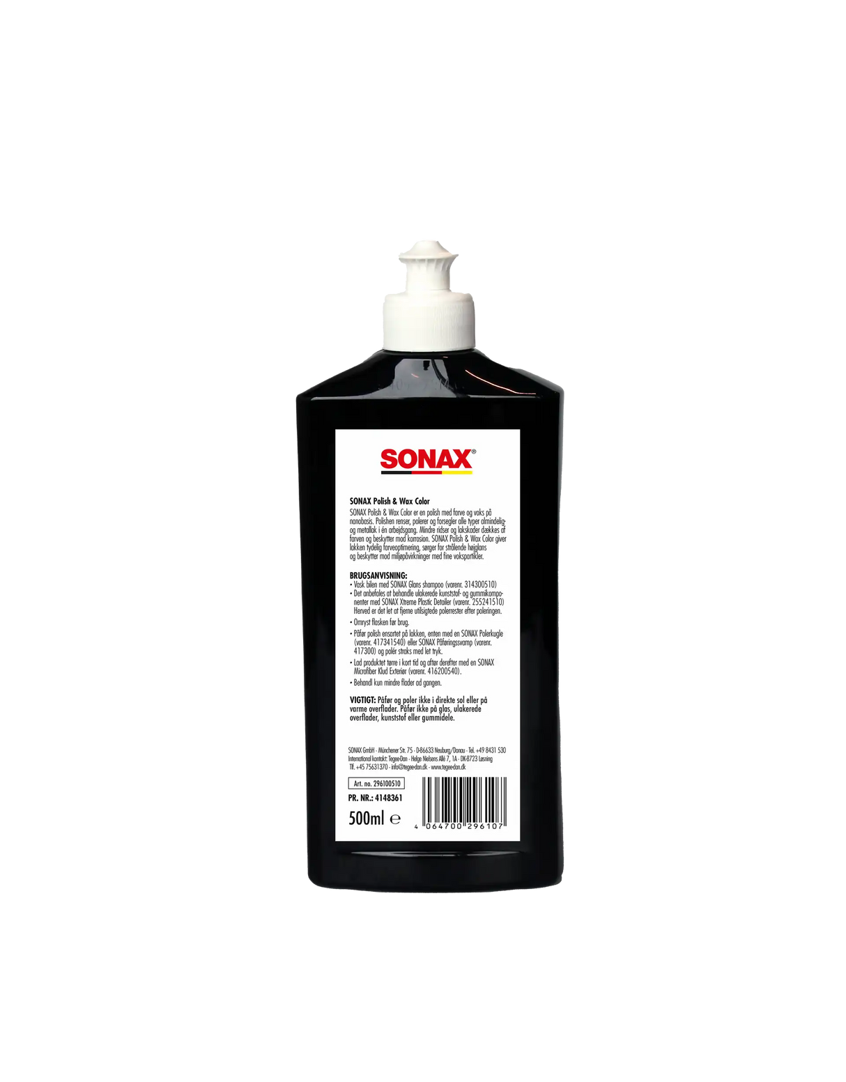 Sonax Polish & Wax Color (schwarz)