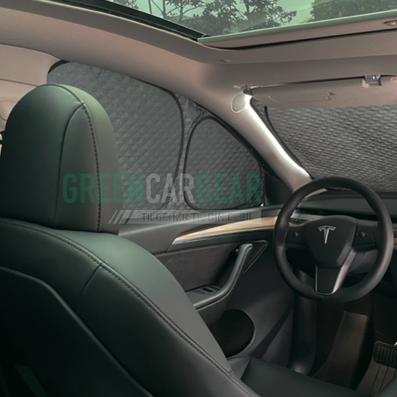 Abdeckung für die Autofenster eines Tesla Model 3/Y.