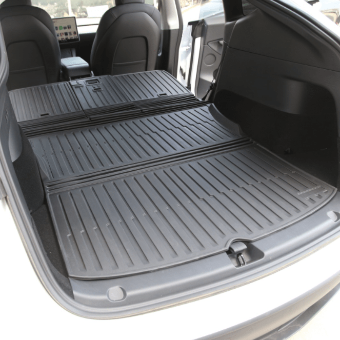 Kofferraummatte mit Sitzschutz, passend für Tesla Model Y