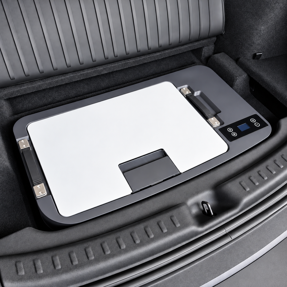 Kühlbox mit Kompressor für den Unterboden-Kofferraum - Tesla Model Y