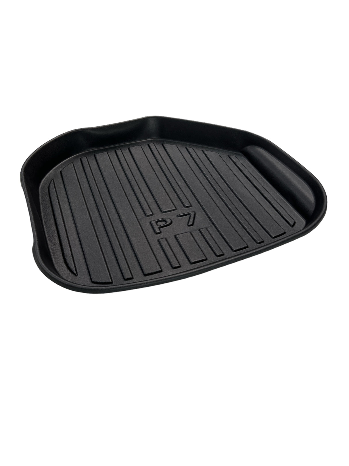 XPENG P7 Ganzjahres-Frunk-Matte aus schwarzem Gummi