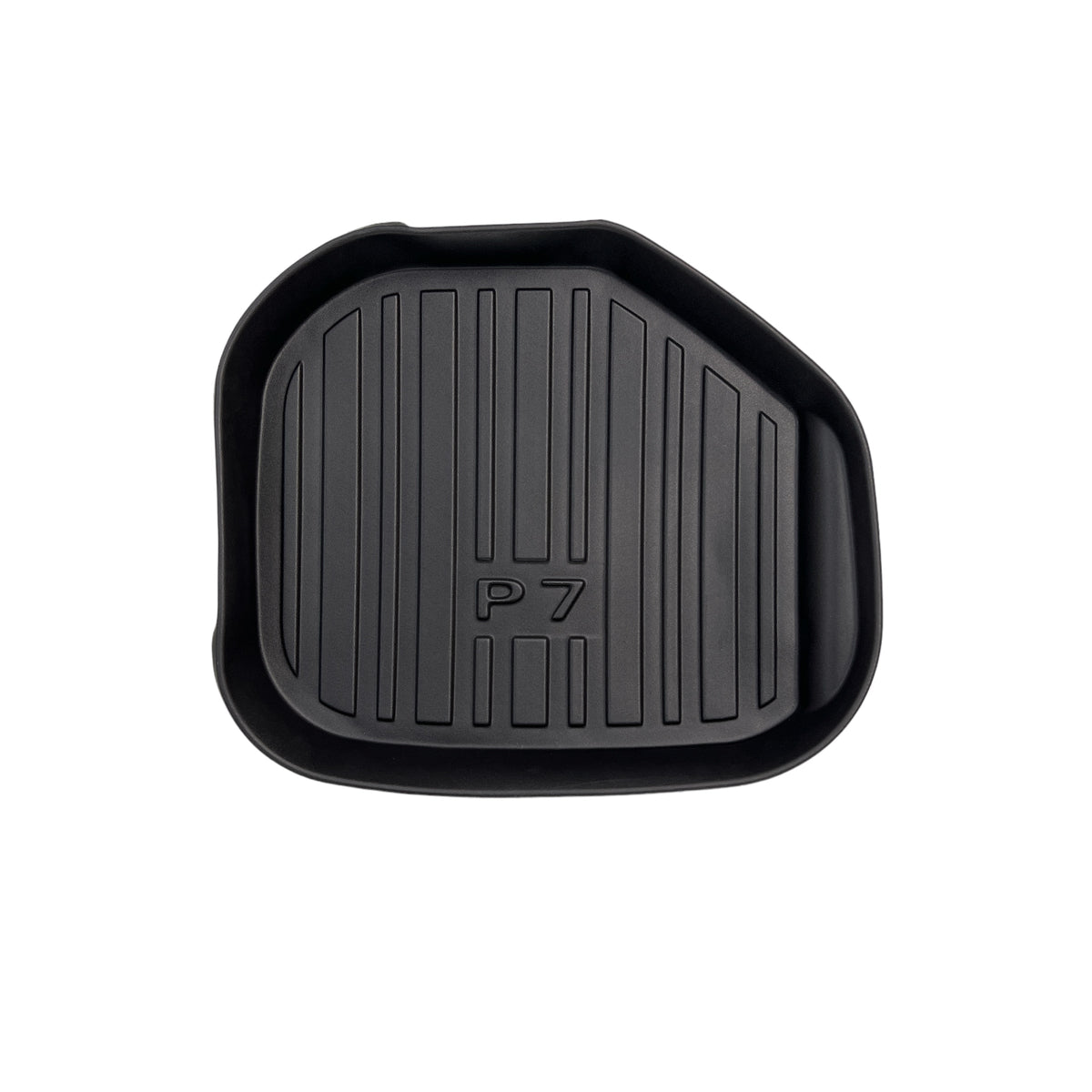 XPENG P7 Allwetter-Frunk-Matte aus schwarzem Gummi