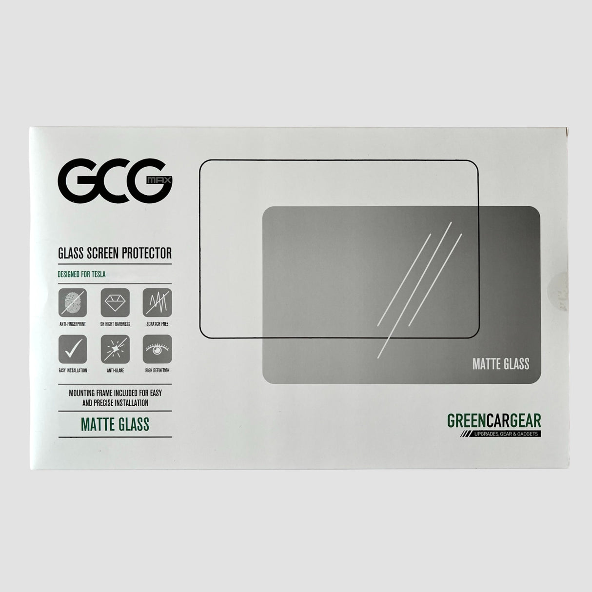 GCG MAX Displayschutz – Tesla Model 3/Y (Highland & Juniper)