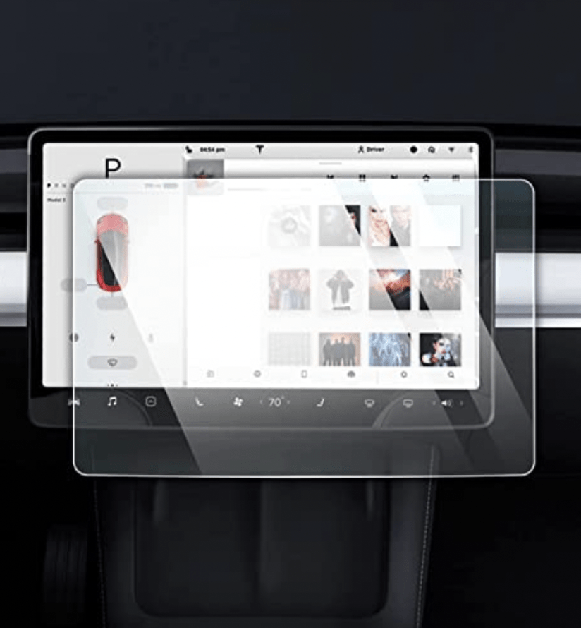 Displayschutz + Reinigungsset - Tesla Model 3/Y/S/X