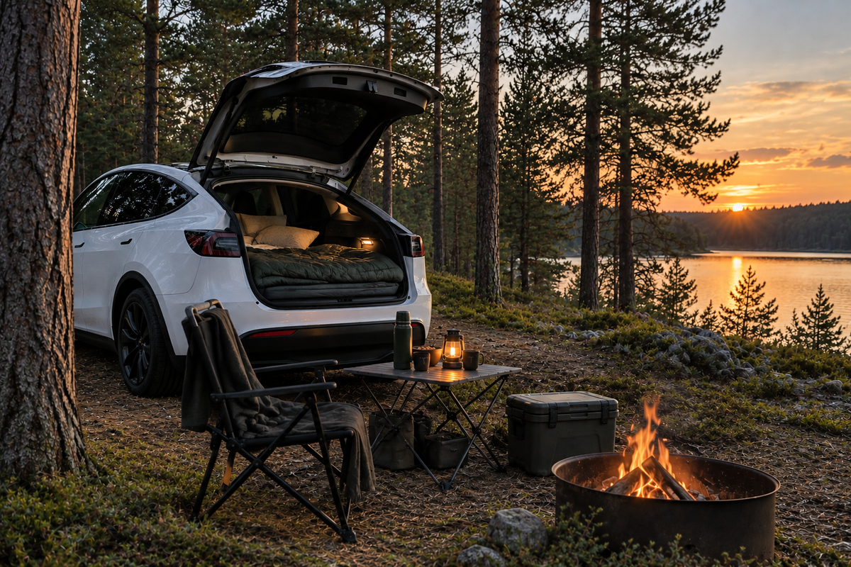 Camping i din elbil – gode tips