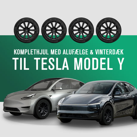 Komplette 19" Winterräder mit Platin P106 Alufelgen und Reifen für Tesla Model Y.