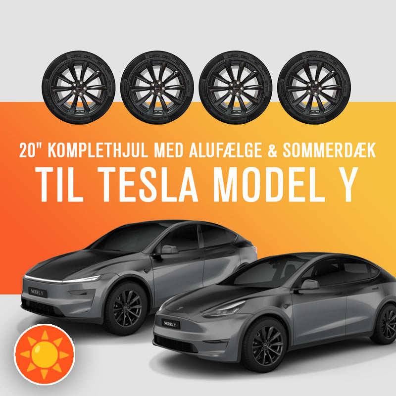 20 Zoll Kompletträder mit Alufelgen und Sommerreifen für Tesla Model Y
