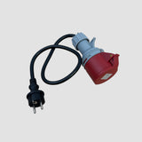 11kW CEE zu 3,5kW Schuko Stecker Adapter
