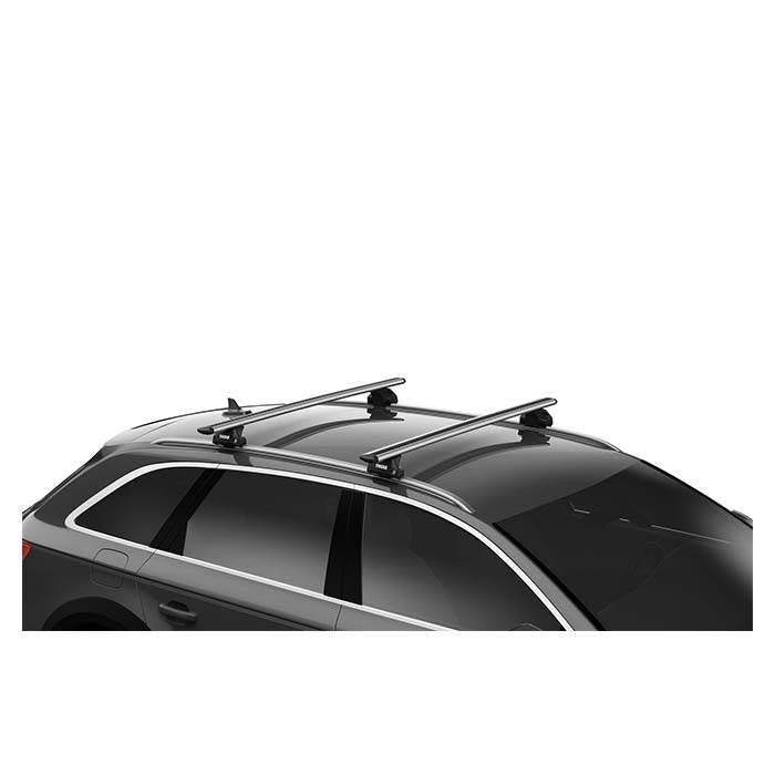 Thule Dachträger-Set mit Wingbar Edge für Skoda Enyaq 5-türiger SUV, mit versenkter Reling 2021-