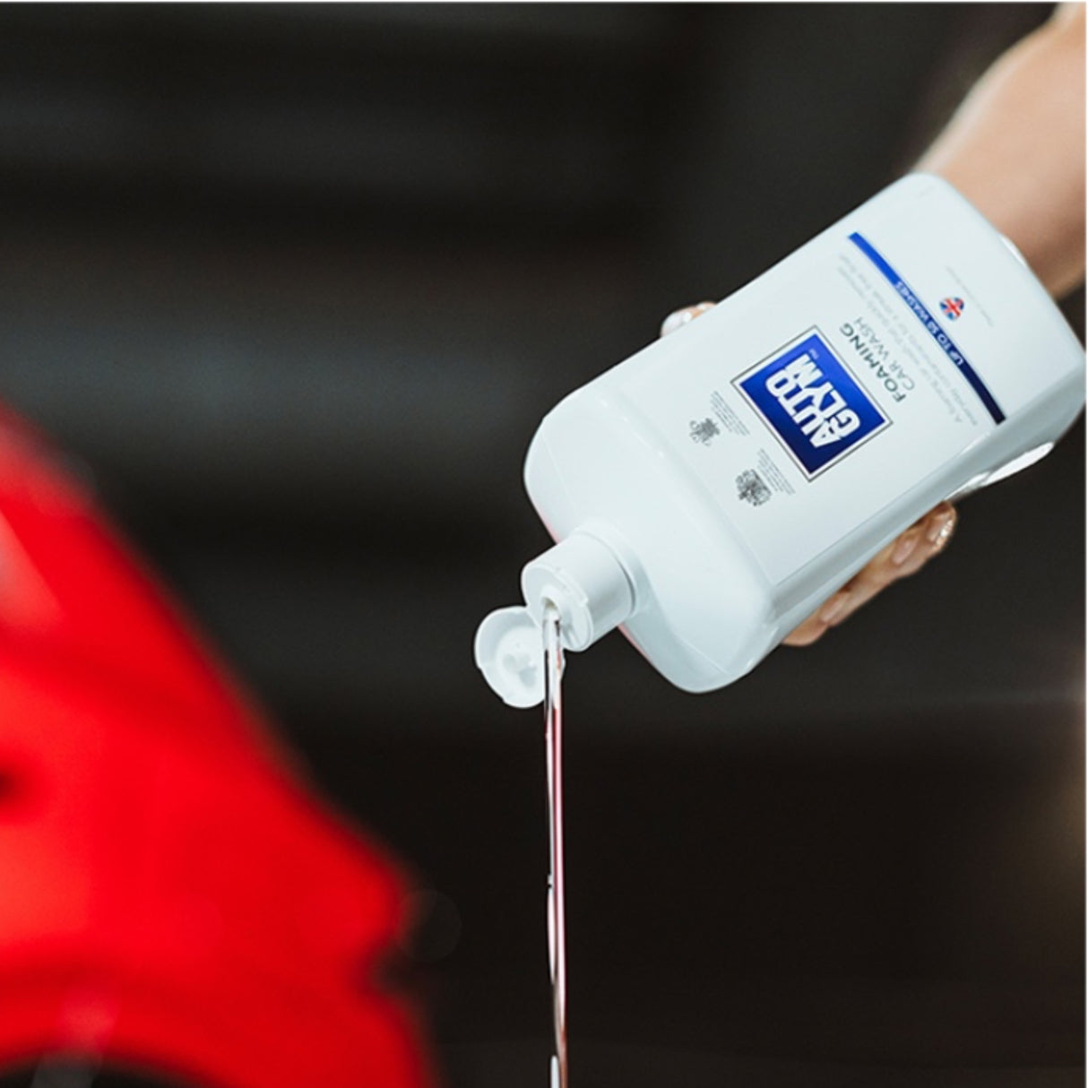 Autoglym Schaum-Autowaschshampoo - 1 Liter. (Ohne Wachs)