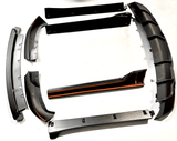 Komplettes Bodykit in mattschwarz - passend für Tesla Model 3