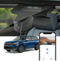 FitCamX Dashcam für BMW X1 und iX1 (U11) gezeigt montiert.