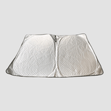 Sonnenschutz für die Windschutzscheibe, XPENG G6, silberfarbenes und isolierendes Design.