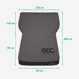 GCG MAX Luxusmatratze mit Memory-Schaum