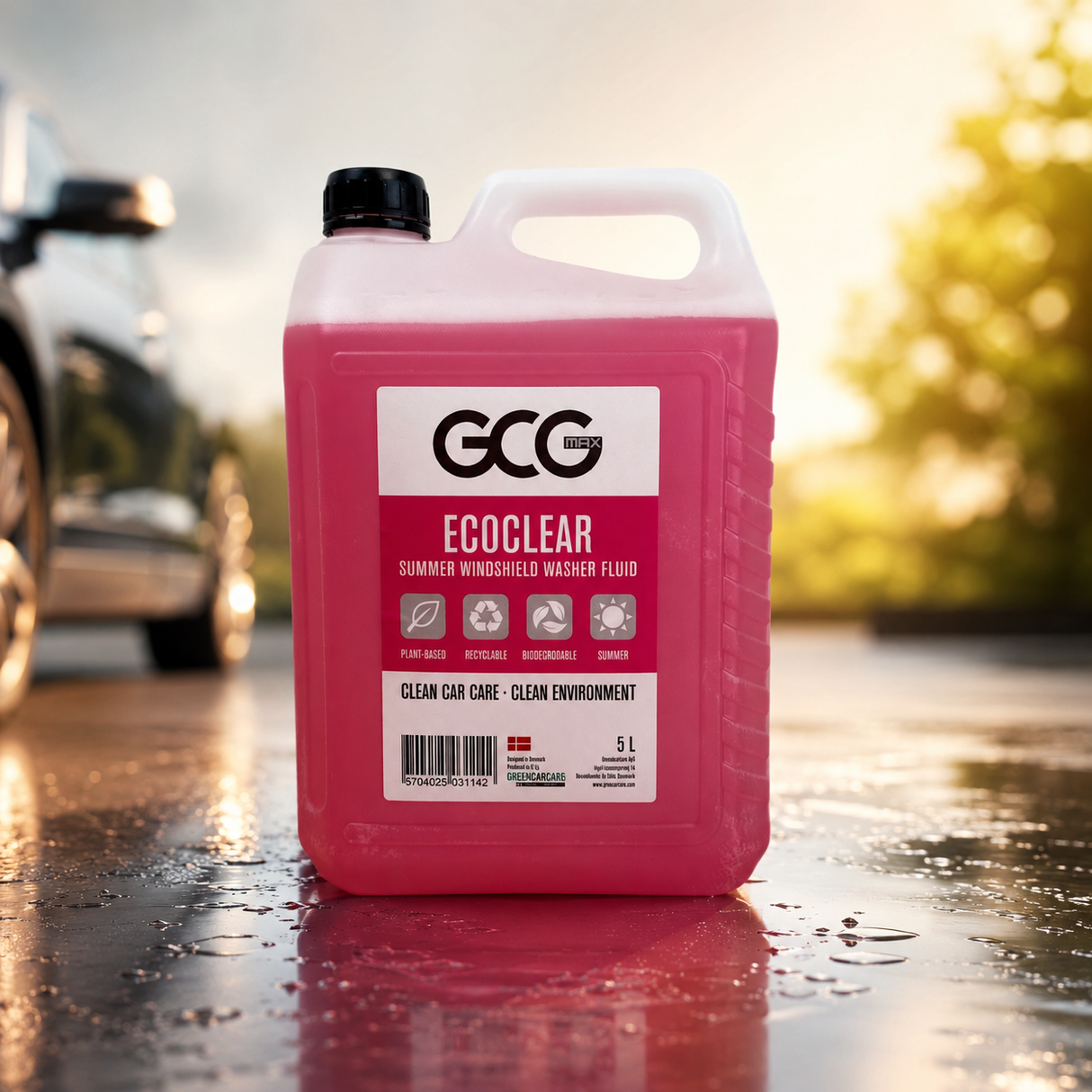GCG MAX Scheibenwaschflüssigkeit 5 Liter – 100 % biologisch abbaubar