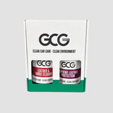 Sitzpflegeprodukte von GCG verpackt in GCG-Verpackung