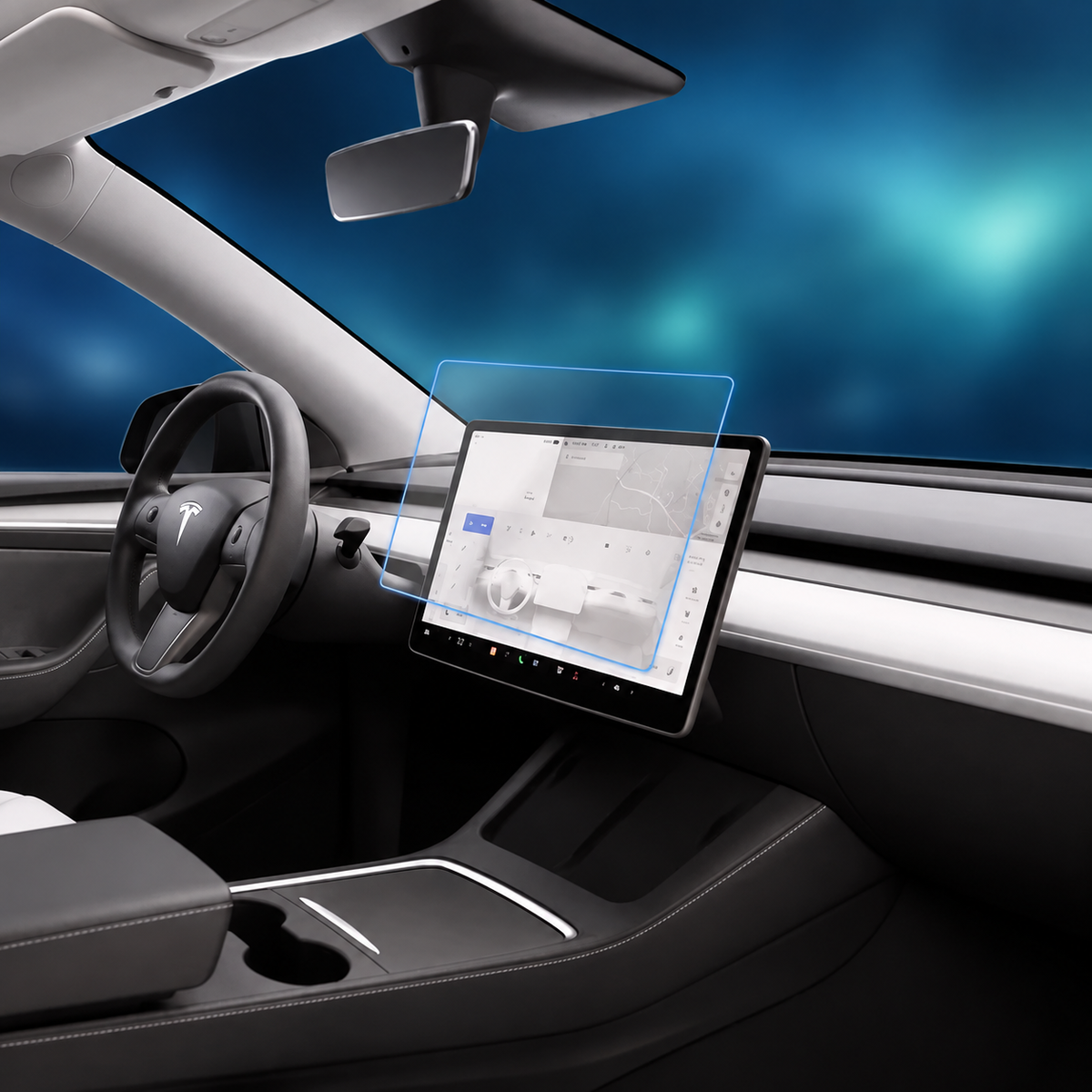 Displayschutz GCG MAX – Tesla Model 3/Y