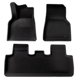GCG MAX 3D Allwetter-Fußmatten-Set für 7-Sitzer Tesla Model Y