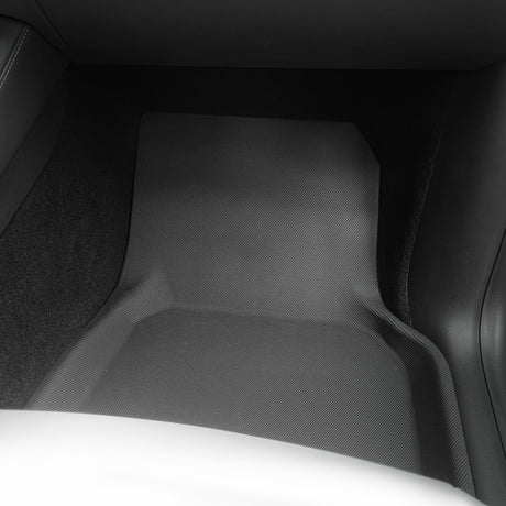 Schwarze GCG MAX Allwetter-Fußmatte für Tesla Model Y Boden