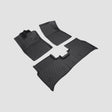 Mattenset für VW ID.4 in Schwarz.