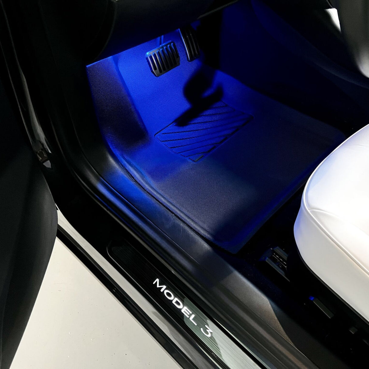 Einstiegsleisten mit Licht, passend für Tesla Model 3/Y