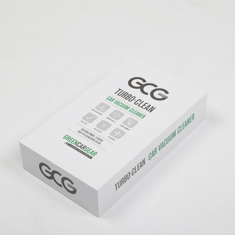 GCG MAX TurboClean Auto-Staubsauger Verpackung mit Logo und Produktinformationen