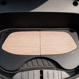 Zusammengesetzter Klapptisch mit Carbon-Look für Tesla Model S/3/X/Y