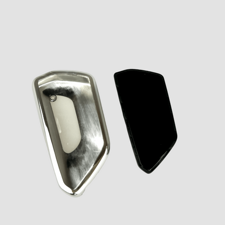 Schlüsselcover in Silber für VW ID.3/4 und Skoda Enyaq Autoschlüssel
