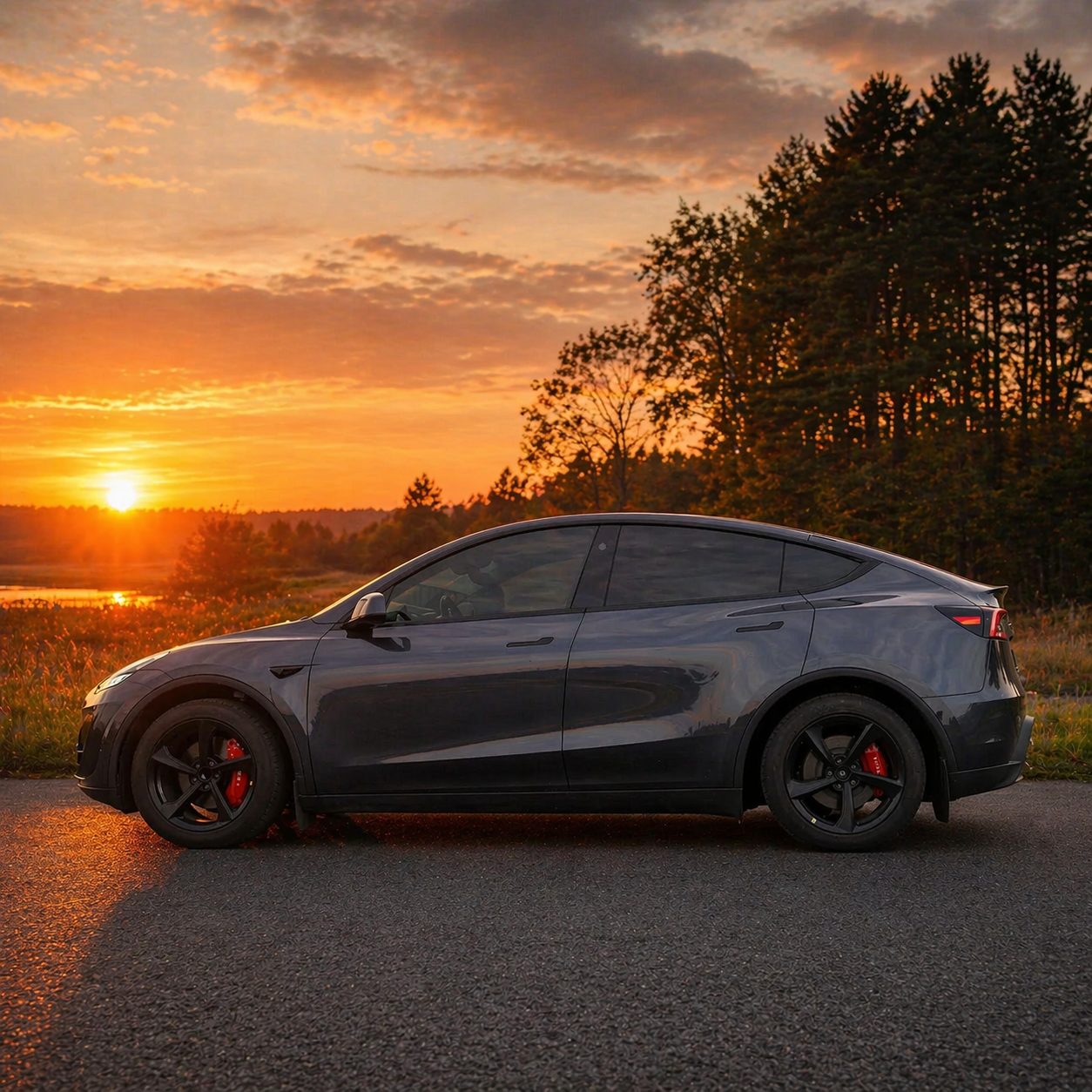 GCG MAX Abdeckung für Bremssättel - passend für Tesla Model Y 2025- Juniper