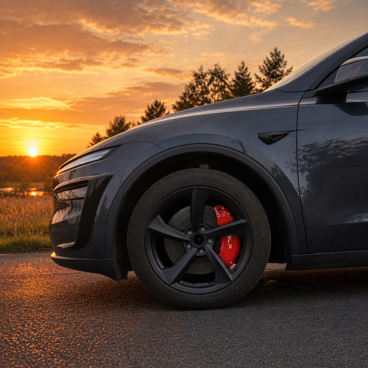 GCG MAX Abdeckung für Bremssättel - passend für Tesla Model Y 2025- Juniper