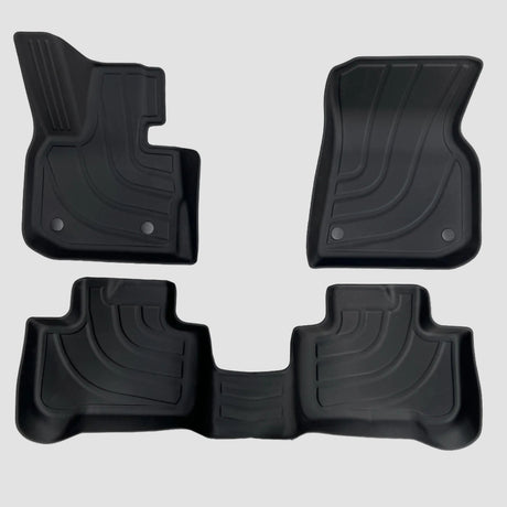 Set mit schwarzen Allwetter-Fußmatten für BMW iX3