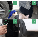 Schmutzfänger/Stänklappen passend für VW ID.4