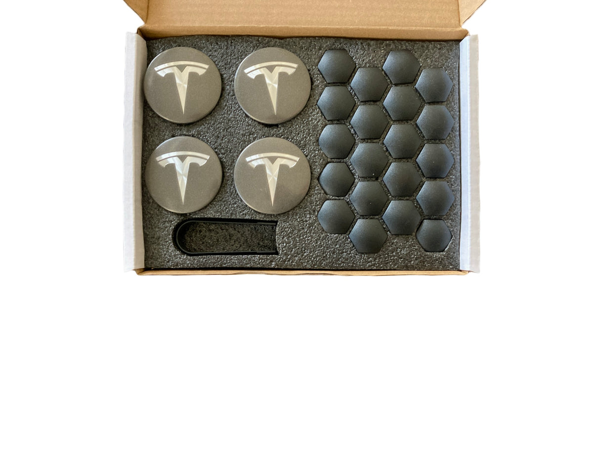 Radsatz für Tesla (Aero Wheel Cap Kit)