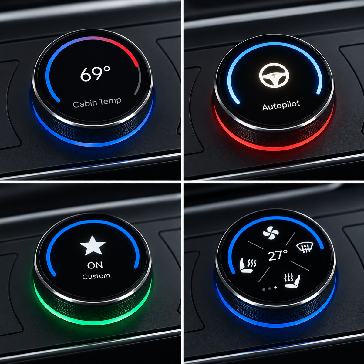 S3XY Knopf für Tesla Model 3/Y