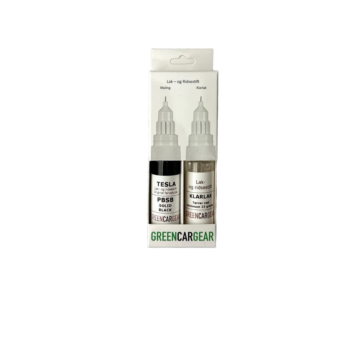 Lackstift + Klarlack. Tesla Originalfarbe