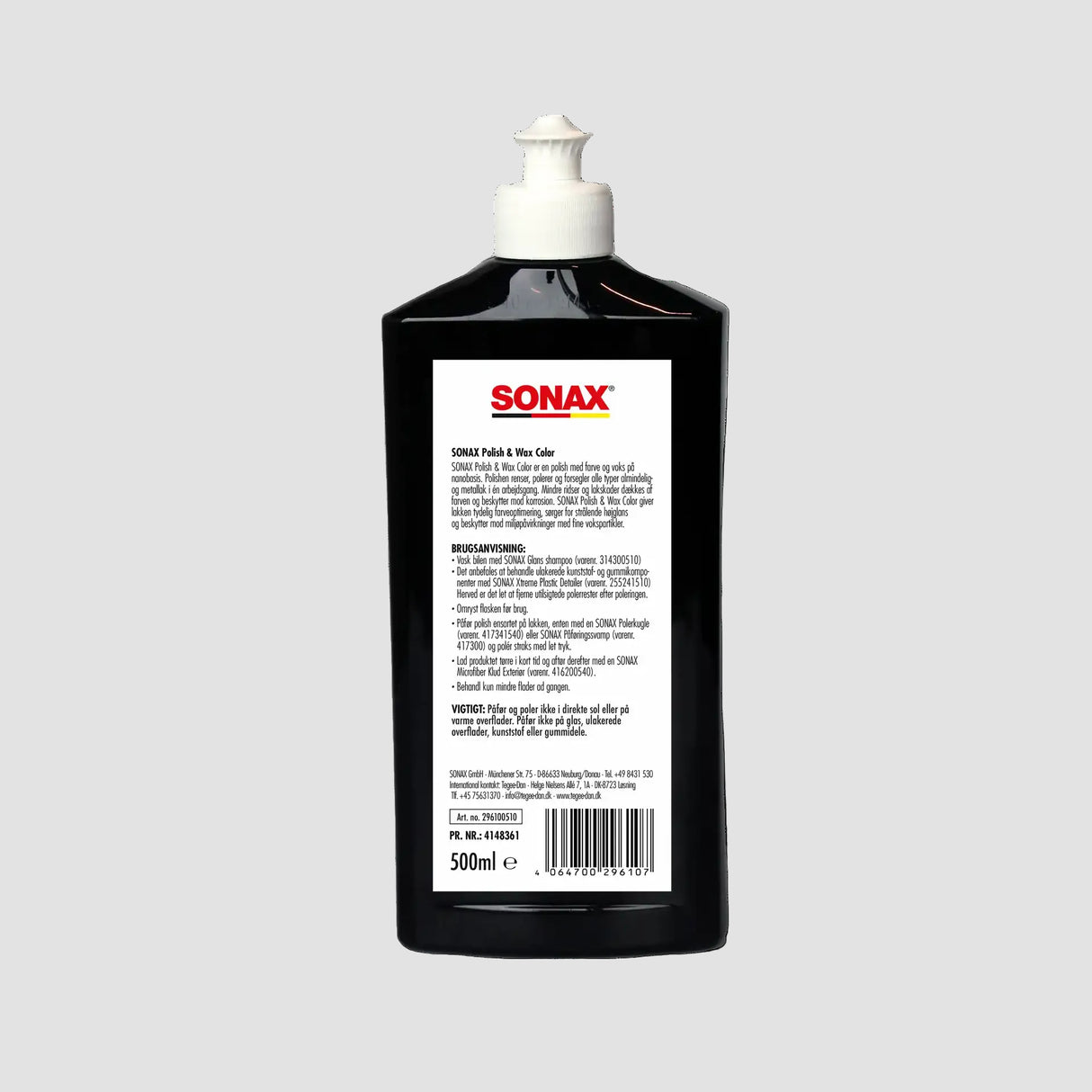 Sonax Polish & Wax Color (rot)