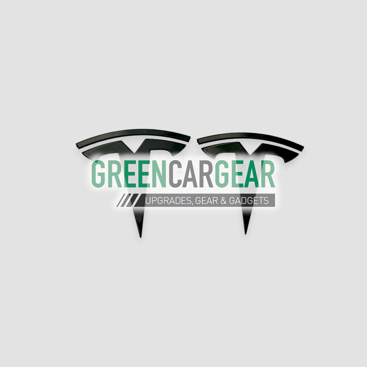 Embleme - passend für Tesla Model 3 (Glänzend Schwarz)