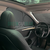 Abdeckung für die Autofenster eines Tesla Model 3/Y.